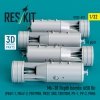 RESKIT RS32-0572 Mk-38 Depth bombs (650 lb) (4 pcs) (PB4Y-1, PB4Y-2, PBY/PBN, PB2Y, SBD, TBF/TBM, PV-1, PV-2, PBM) (3D Printed) (1/32)